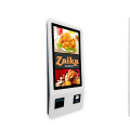 Fast-casual restaurants self-service interactive touch screen kiosk for fast food ordering